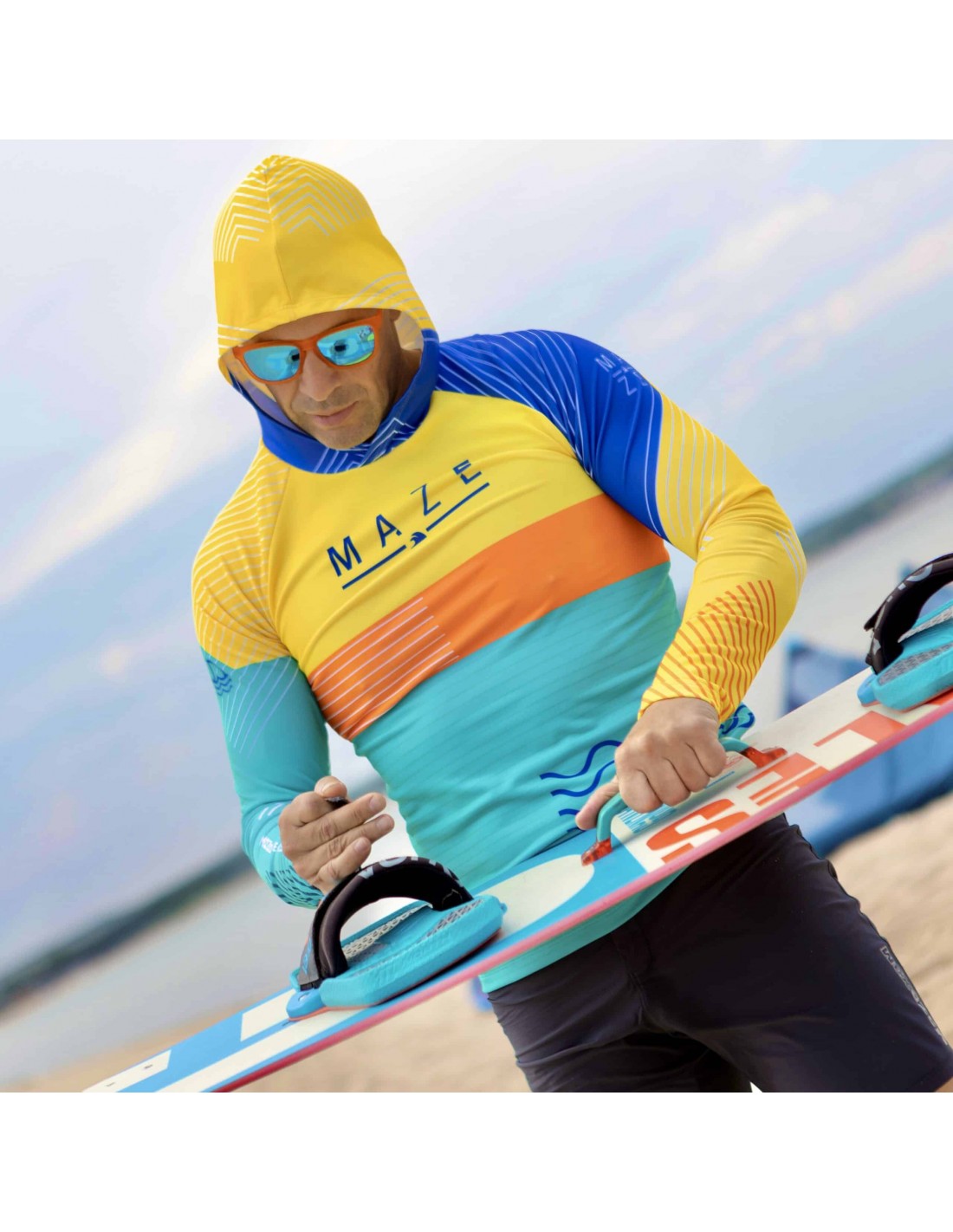 РАШГАРД MAZE MULTICOLOR-H